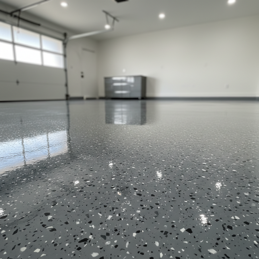 Pearl flake garage